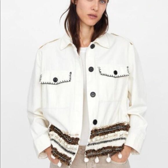 Zara summer jacket. Size Xs . New - Picture 2 of 13